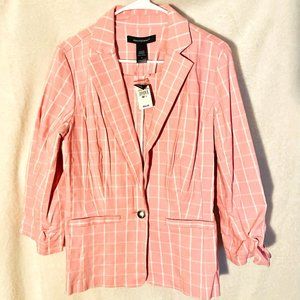 Ashley Stewart Pink  Blazer